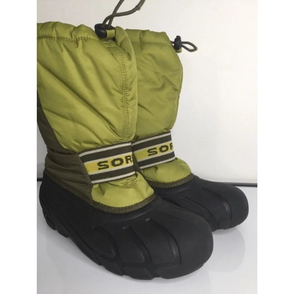 Sorel Adjustable Insulated‎ Waterproof Mid Calf Winter Boots Women 6 Vietnam